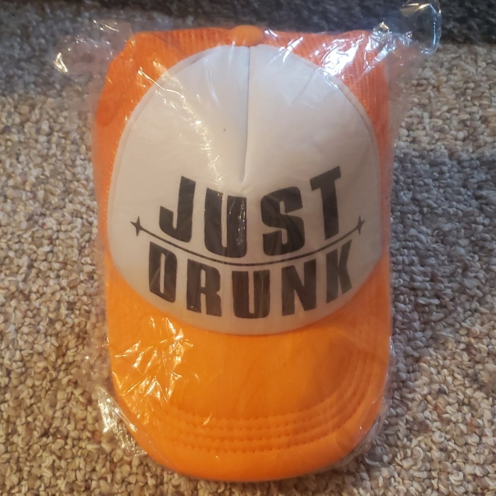 "Just Drunk", Bachelorette trucker style hat